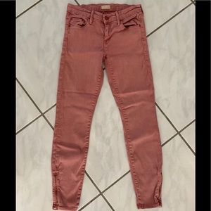 Mother zip ankle looker skinny jean size 26